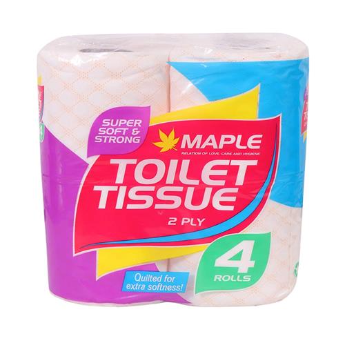 MAPLE TOILET TISSUE ROLL.
